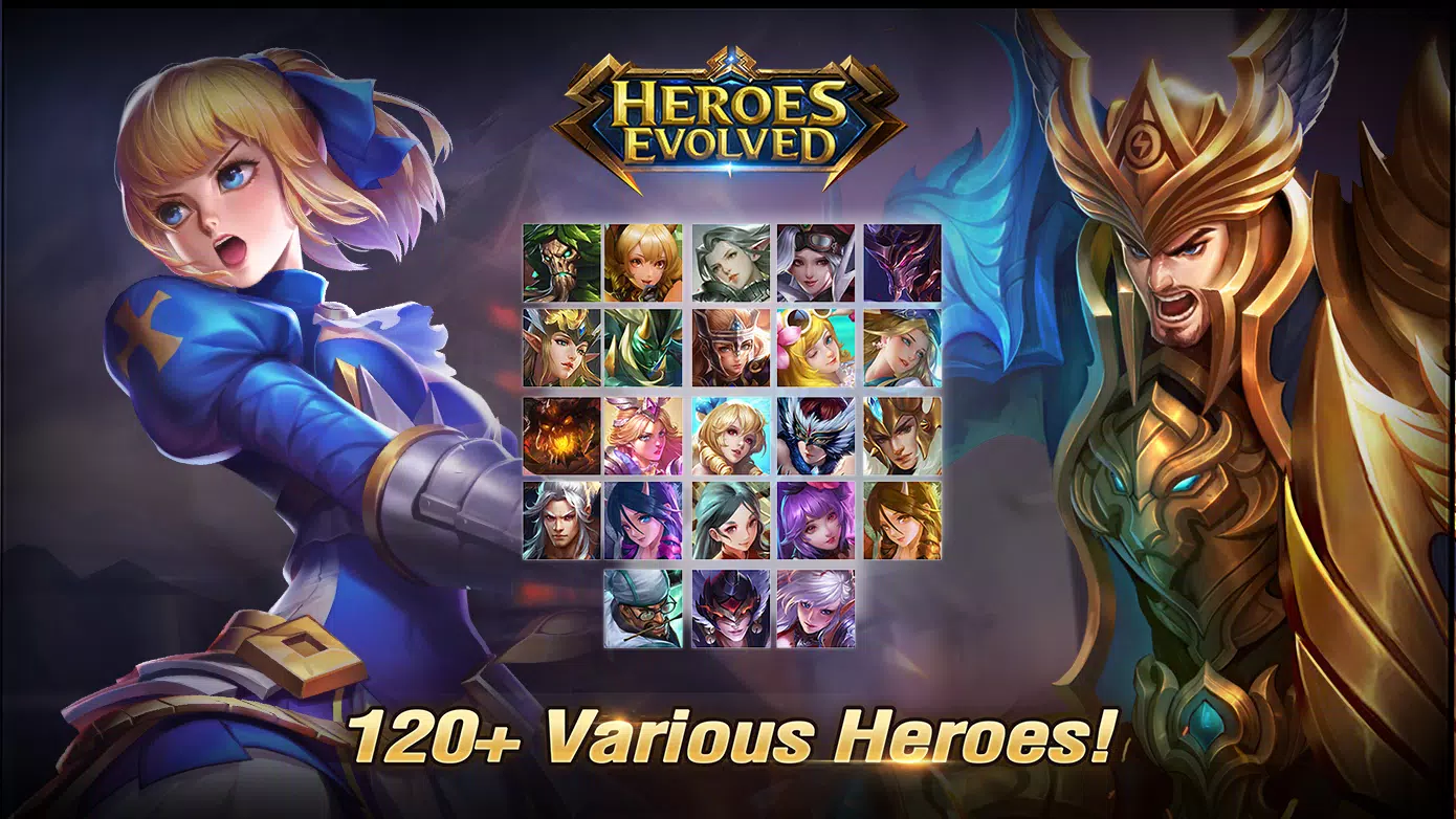 Heroes Evolved 스크린샷 4