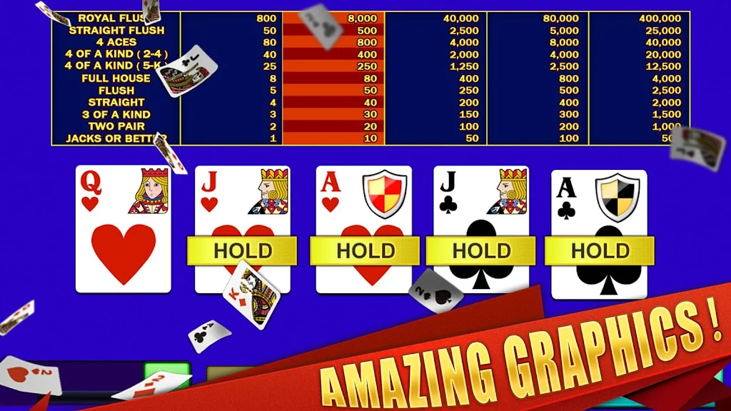 All American & Double Bonus - VIDEO POKER應用截圖第4張