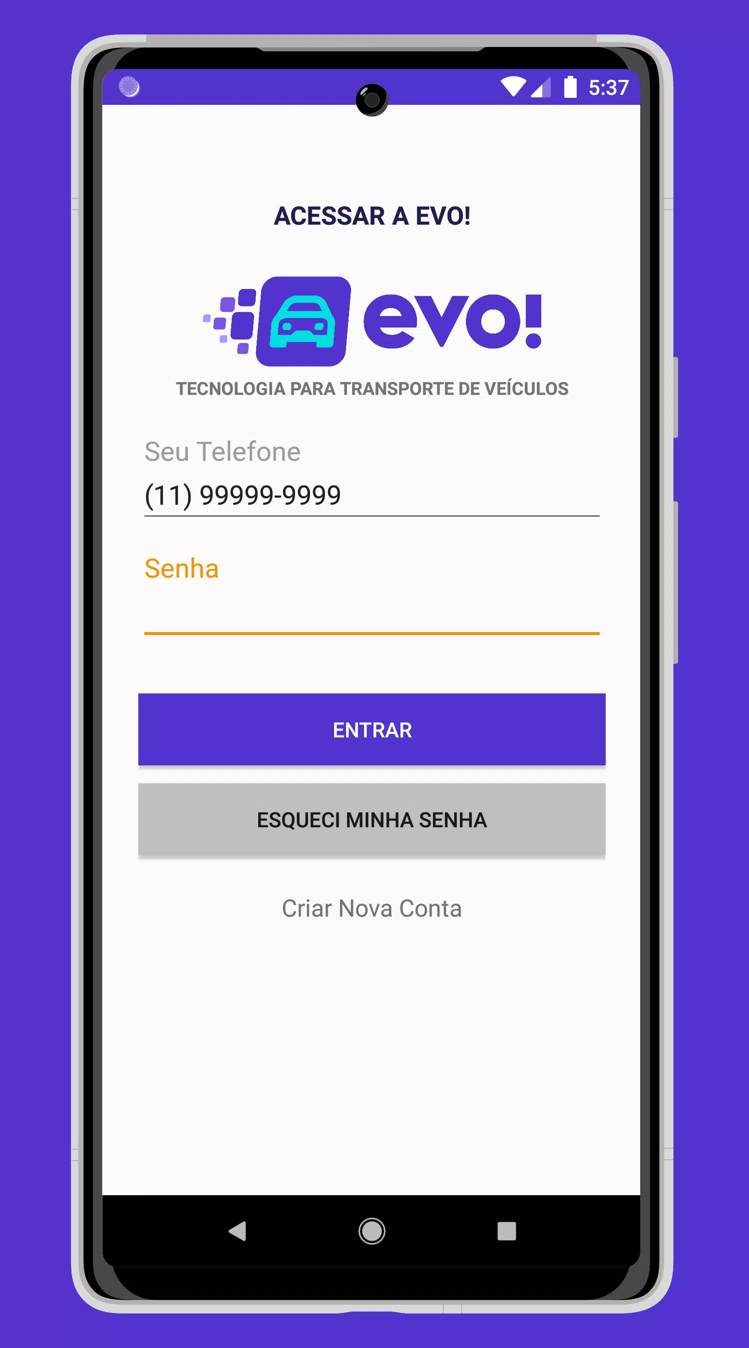EVO! Transporte de Veículos應用截圖第1張