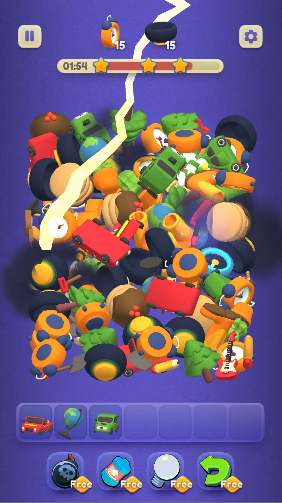 Mojo Match 3D 스크린샷 3