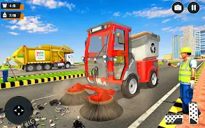 Real Garbage Truck Simulator स्क्रीनशॉट 1