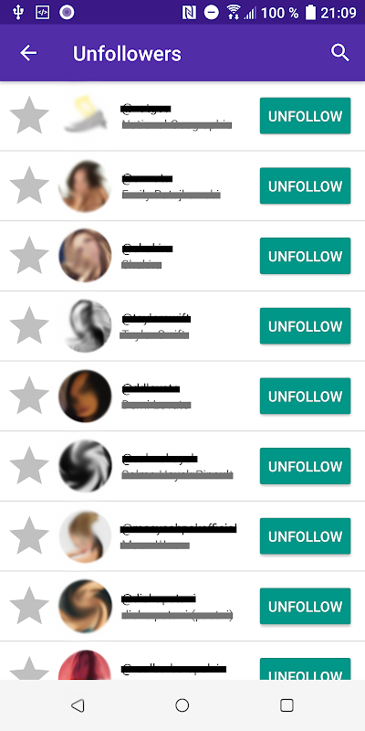 Unfollowers & Ghost Followers 스크린샷 3