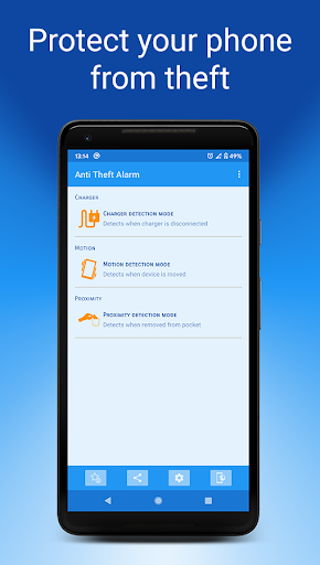 Anti-theft alarm स्क्रीनशॉट 1