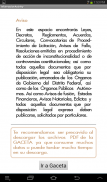 CEJUR - Gaceta Oficial GDF 스크린샷 2