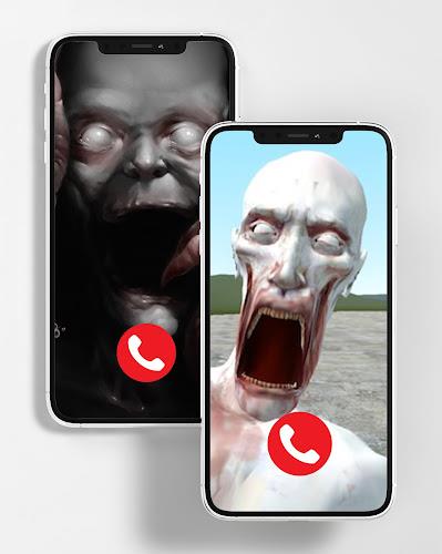 zombie horor fake video call Capture d'écran 1