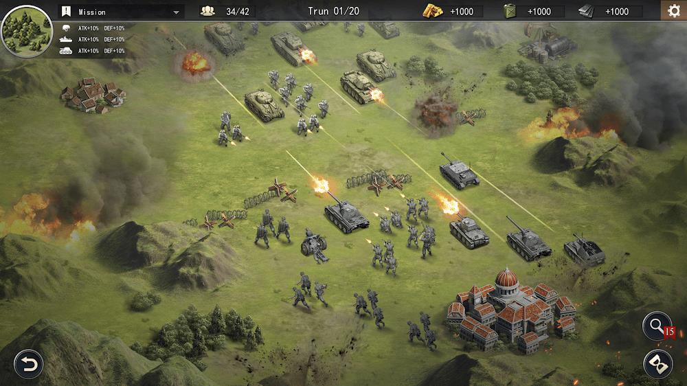 World War 2: Strategy Games 스크린샷 2