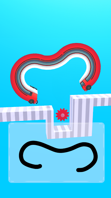 Car Climber: Draw Bridge 3D 스크린샷 4