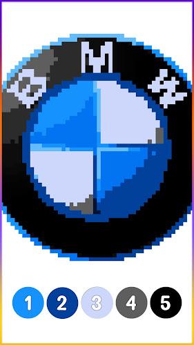 Logo Pixel Art Color by Number Captura de tela 3