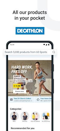 Decathlon Shopping App स्क्रीनशॉट 1