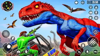 Wild Dinosaur Hunting Game スクリーンショット 2