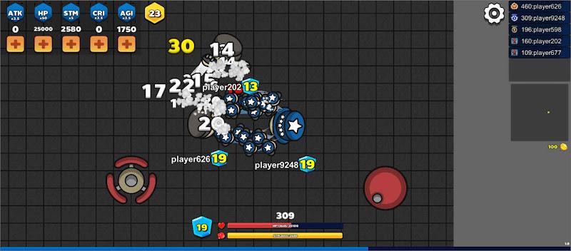 Pung.io - 2D Battle Royale Capture d'écran 2