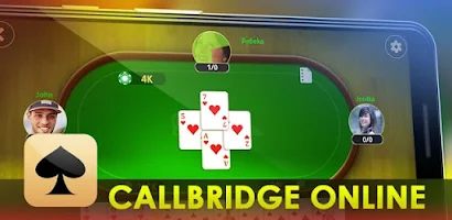 Call Bridge Card Game - Spades Capture d'écran 1