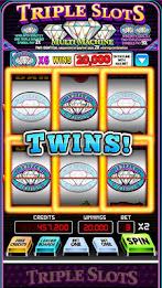 Triple Slots - Double Machine स्क्रीनशॉट 1