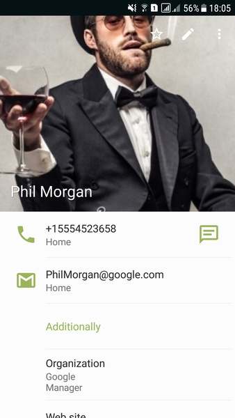 Teléfono+ Contactos y Llamadas Captura de pantalla 1
