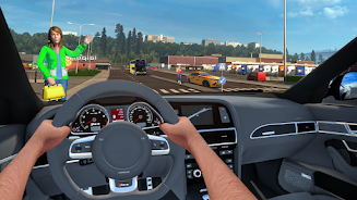 Taxi Driving Simulator Game 3D स्क्रीनशॉट 1