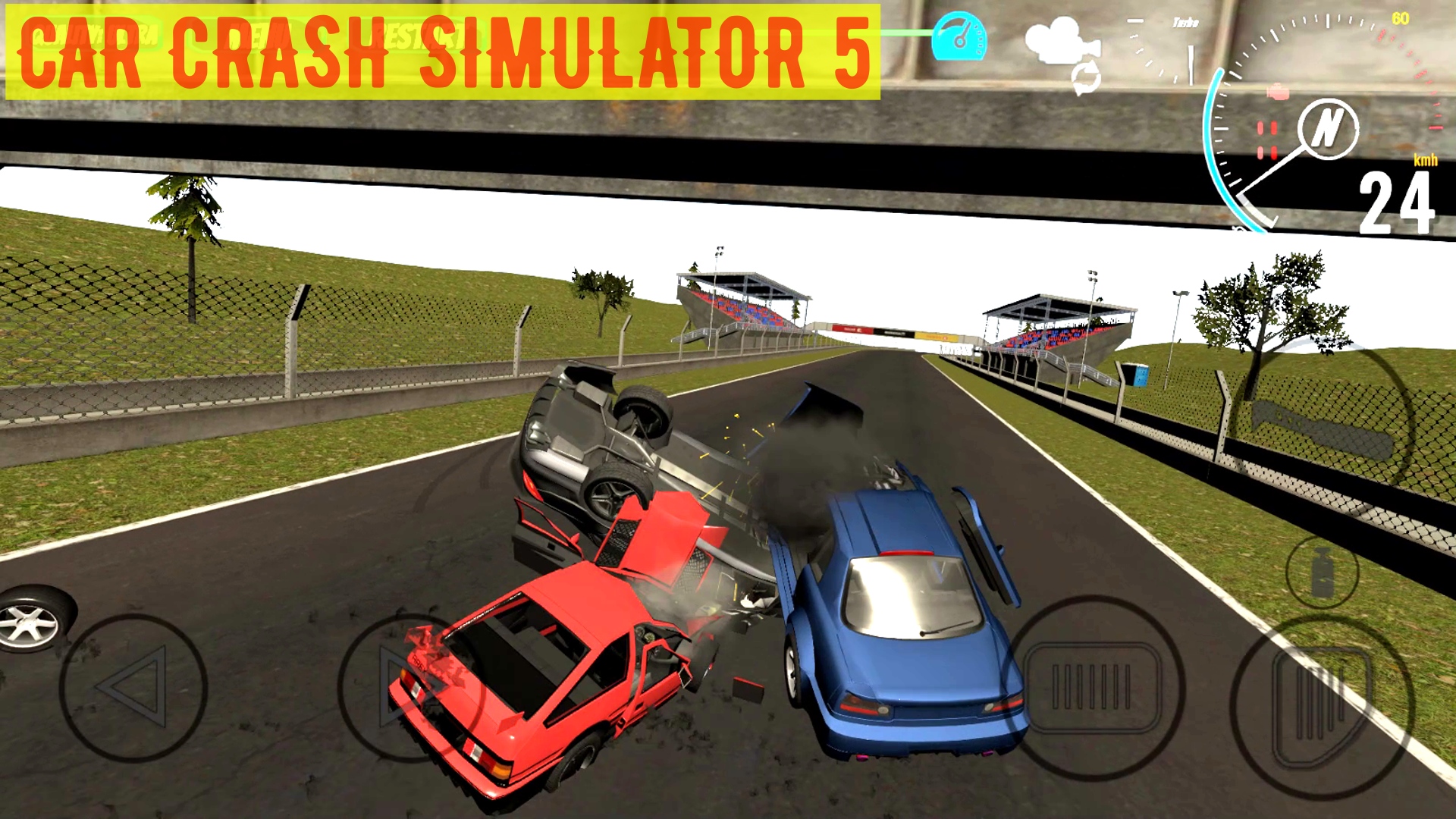 Car Crash Simulator 5 Captura de pantalla 1