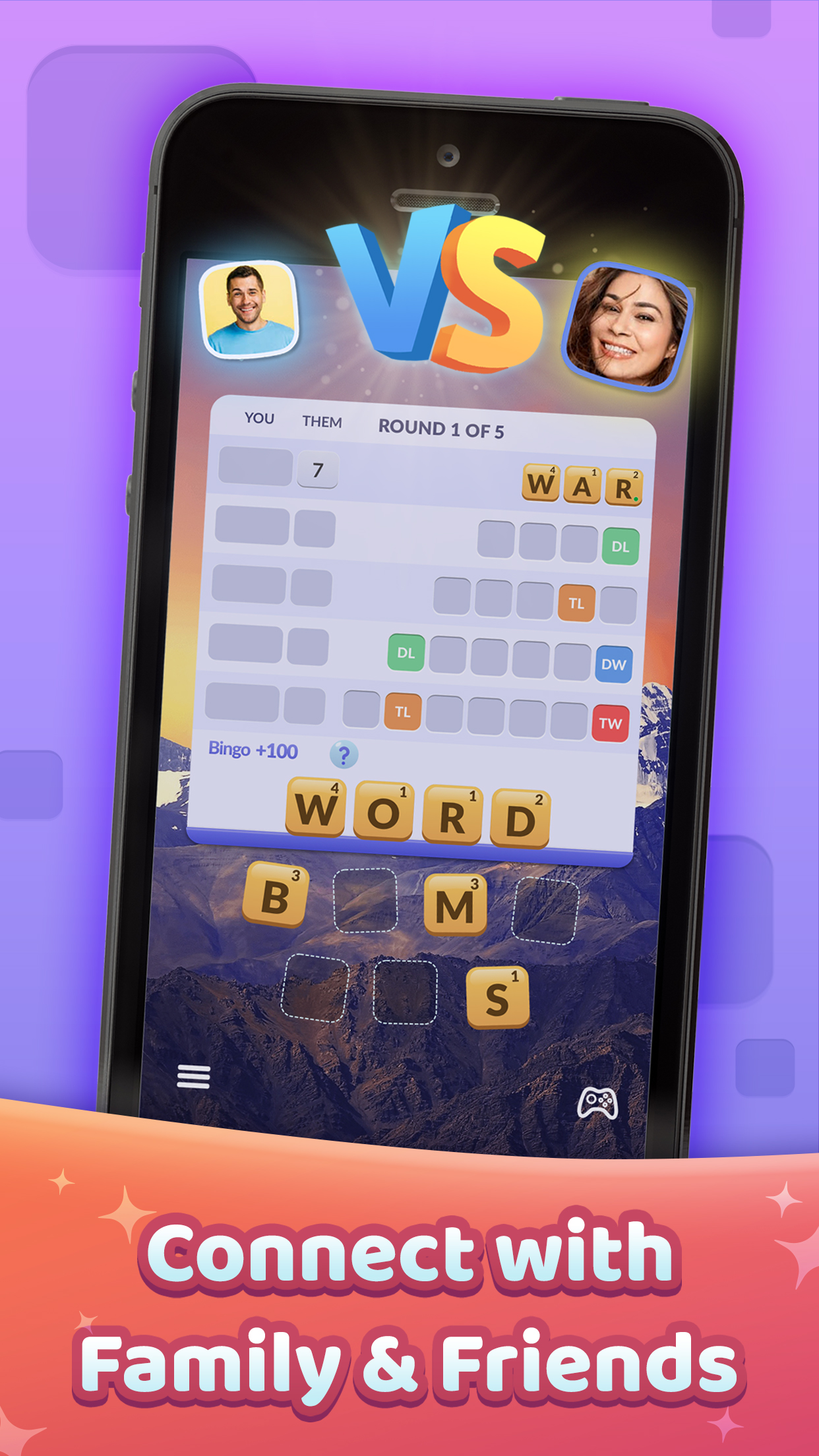 Word Roll - Word Bingo Captura de pantalla 3