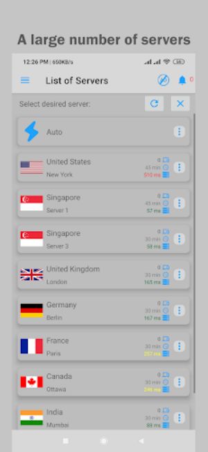 Pro Gamer VPN -Fast Gaming VPN スクリーンショット 3