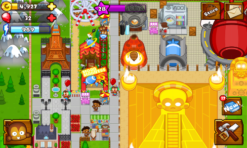 Bloons Monkey City Capture d'écran 3