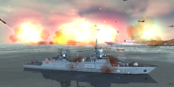 WARSHIP BATTLE:3D World War II Screenshot 1