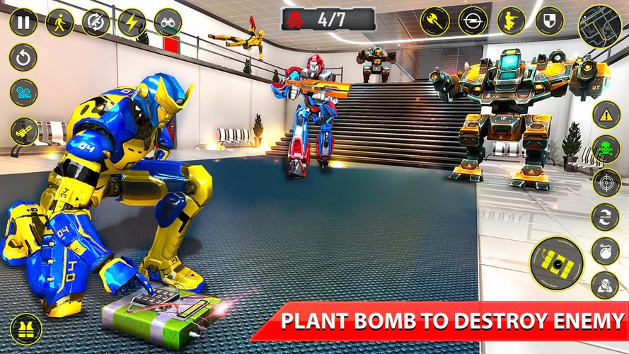 Robot Shooting Game स्क्रीनशॉट 4