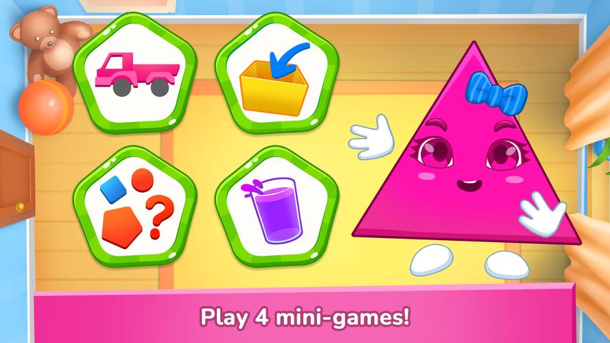 Learning shapes & colors games Screenshot 2
