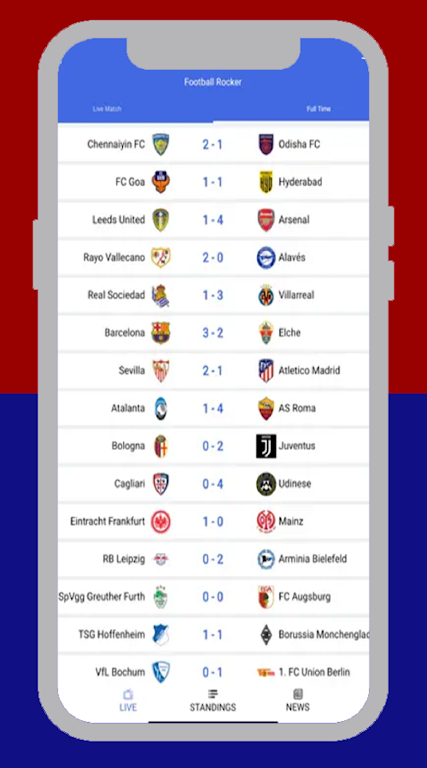 FootyBite app應用截圖第1張