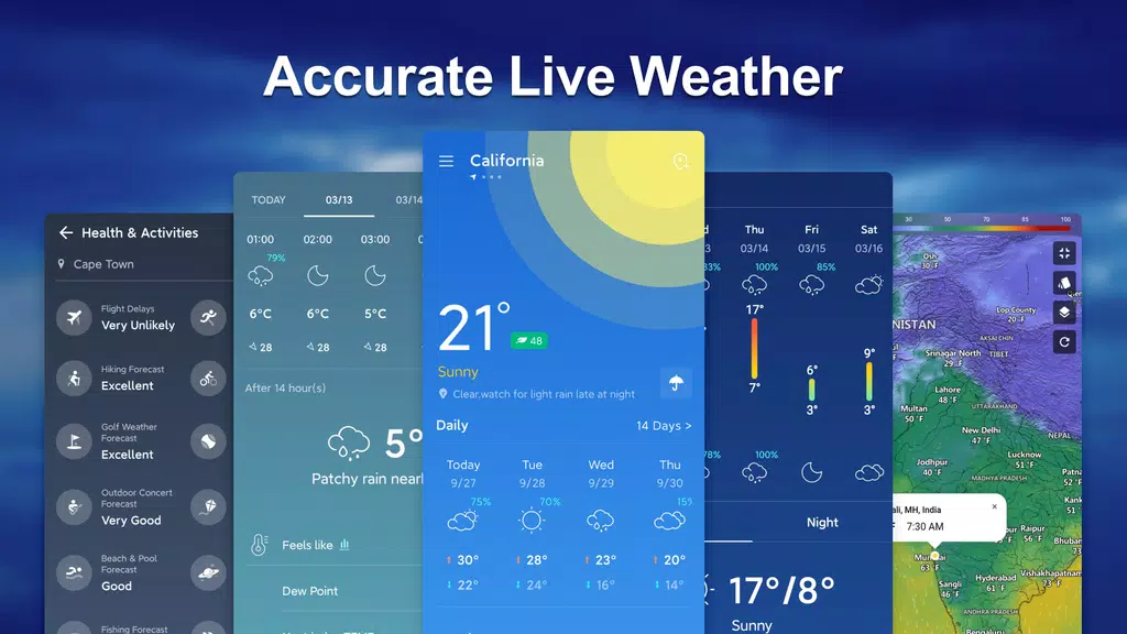 Weather Live: Accurate Weather應用截圖第1張