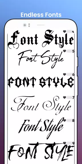 Fonts - Logo Maker應用截圖第3張