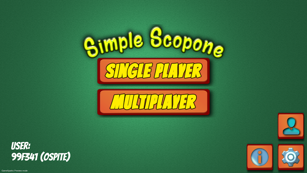 Simple Scopone Screenshot 1