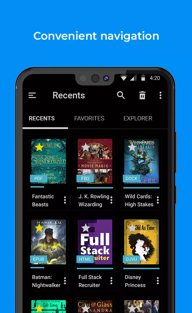 FullReader – e-book reader Screenshot 1