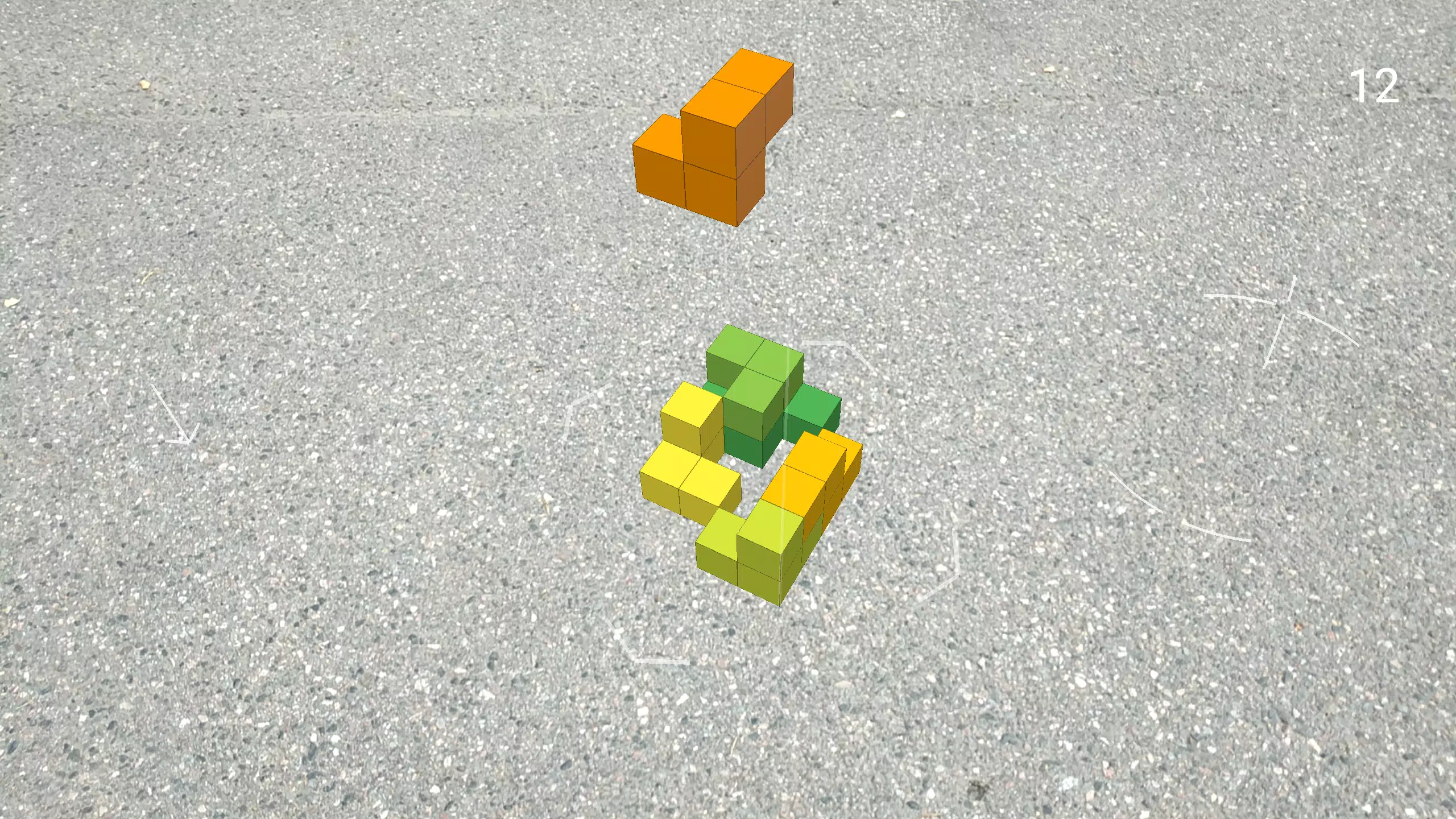 AR-3dtris Screenshot 2
