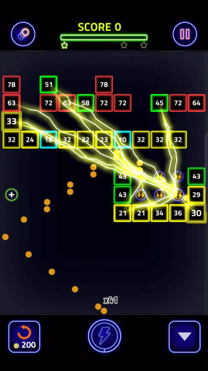 Brick Breaker Glow應用截圖第3張