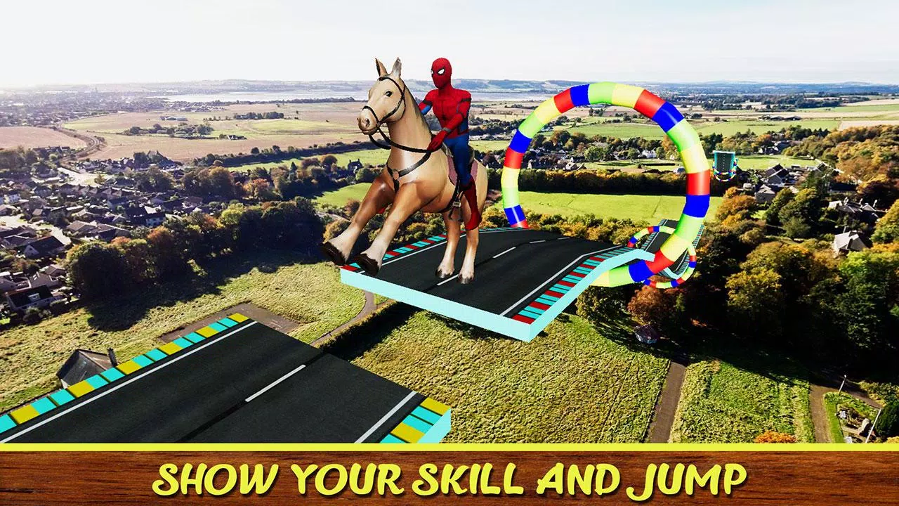 Diligent SuperHeroes Horse Riding 3d應用截圖第1張