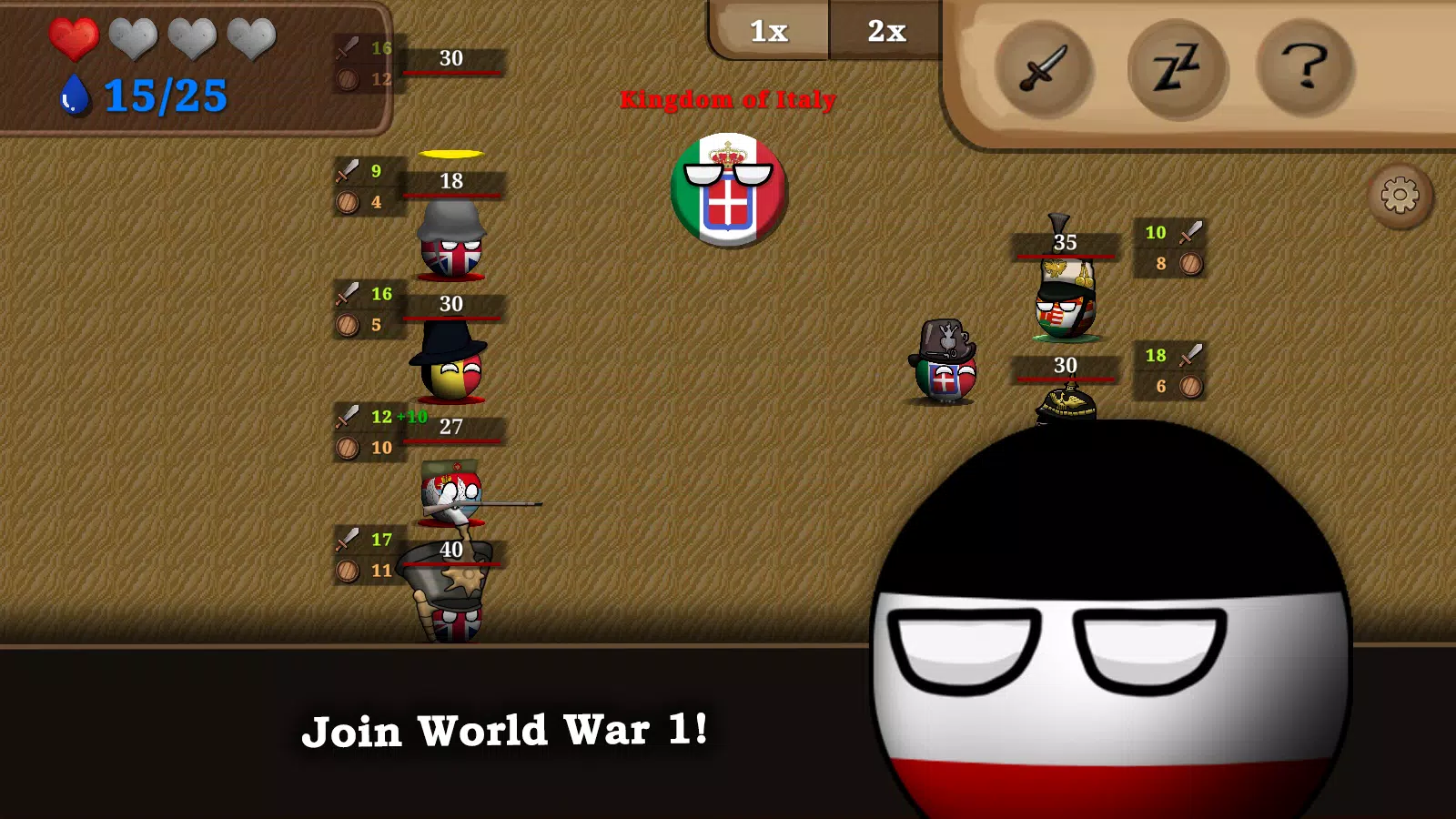 Countryball: Europe 1890 スクリーンショット 3
