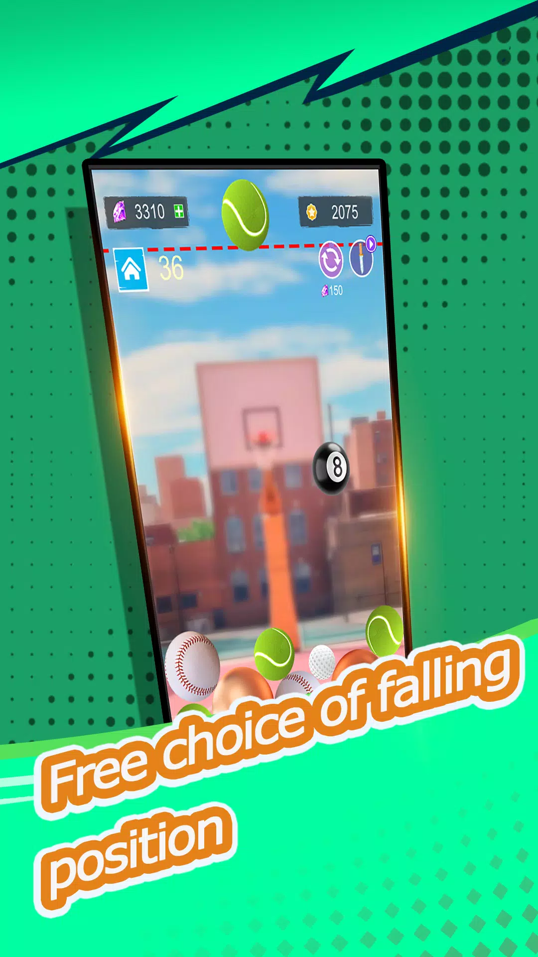 Merge Basketball:Get HighScore Captura de tela 3