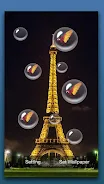 Paris Night Live Wallpaper स्क्रीनशॉट 4