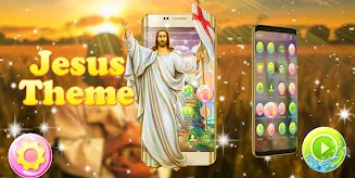 Jesus Launcher Theme应用截图第2张