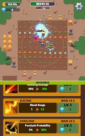 Scarecrow War : Idle Defense スクリーンショット 3