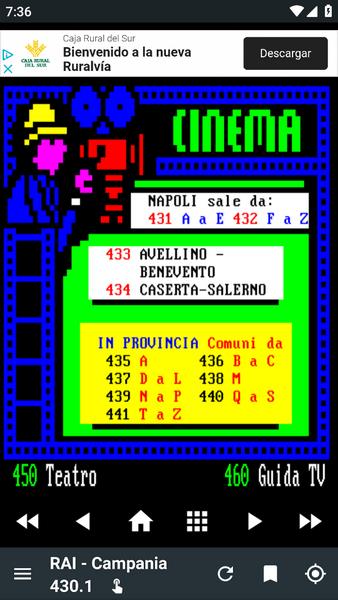 TxtVideo Teletext Captura de tela 2