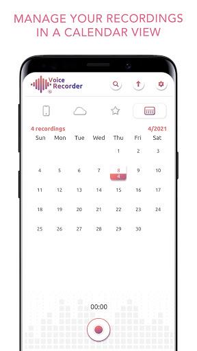 Voice Recorder and Editor App Capture d'écran 4