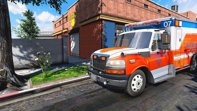 Hospital Driver Ambulance Game Captura de tela 2