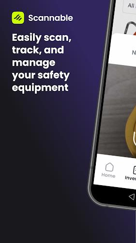 Scannable Safety Equipment App 스크린샷 1