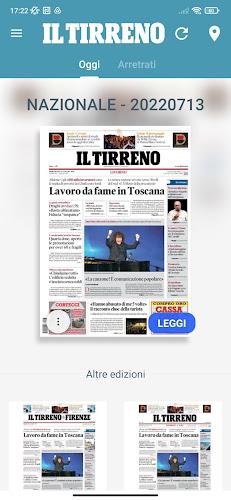 Il Tirreno Captura de pantalla 1