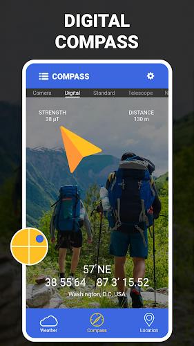Digital Compass - GPS Compass Screenshot 1