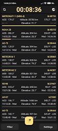 Look4Sat Satellite tracker Captura de tela 1