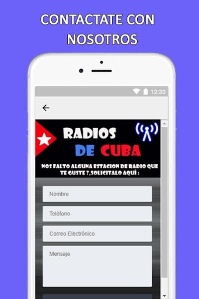 RadiosdeCuba Captura de pantalla 1