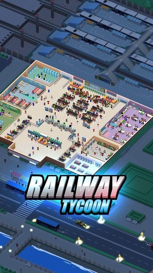 Idle Railway Tycoon Screenshot 1