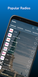 Radio Listen - Music & News Captura de pantalla 2