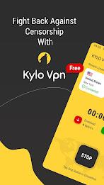 Kylo Vpn - Fast & Safe 스크린샷 1